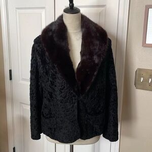 Vintage Abrahamson’s Oak Park Fur Coat Fully Lined